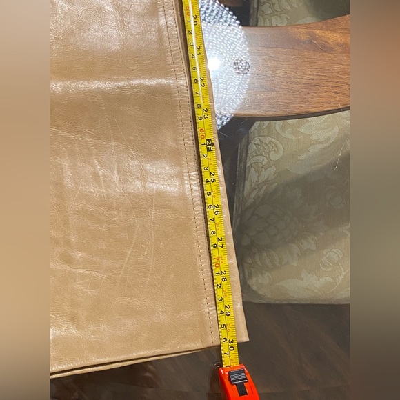 EARL JEAN TAN GENUINE LEATHER PANTS BOOT CUT JEANS - Picture 14 of 14